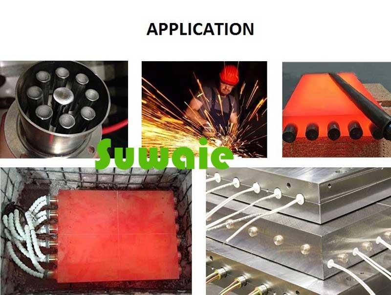 Middle Watt Density Industrial Cartridge Heaters applications