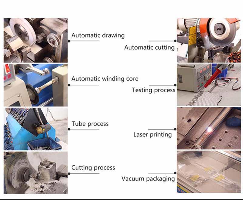 Square Mini Tubular Hot Runner Coil Heater process